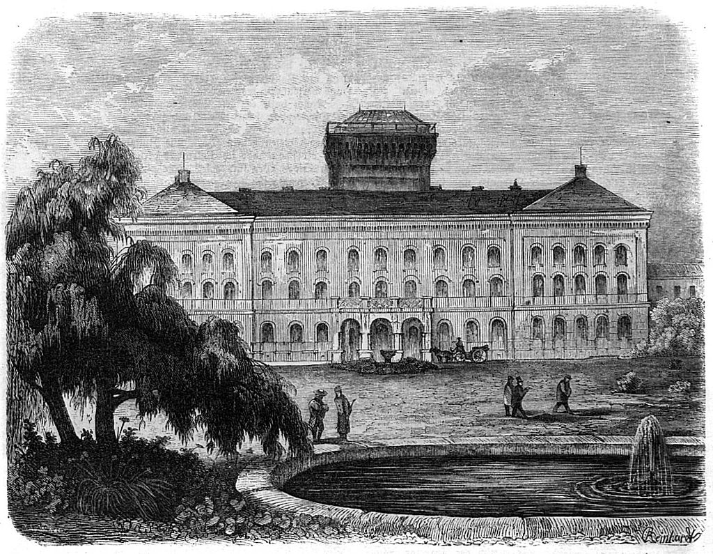 Die damals so genannte "Niederösterreichische Landesirrenanstalt am Brünnlfeld". Sie ersetzte den Narrenturm am Alten AKH.
