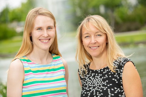 Charlotte Hemmer und Prof. Dr. Henriette Uhlenhaut